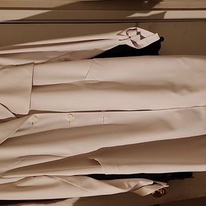 Alfani, white raincoat